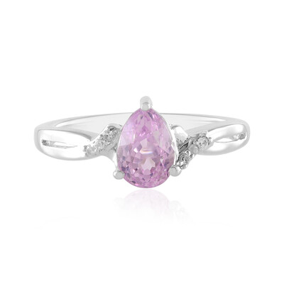 Bague en argent et Kunzite