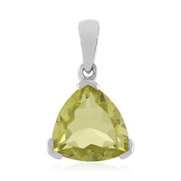 Pendentif en argent et Quartz de l'Ouro Verde