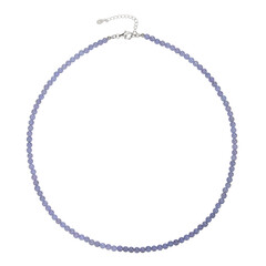 Collier en argent et Tanzanite