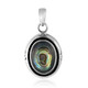 Pendentif en argent et Coquillage d'Abalone (Art of Nature)