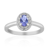 Bague en argent et Tanzanite