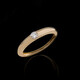 Bague en or et Diamant IF (G) (de Melo)