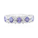 Bague en argent et Tanzanite