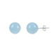 Boucles d'oreilles en argent et Aigue-marine