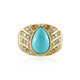 Bague en argent et Turquoise Sleeping Beauty (KM by Juwelo)