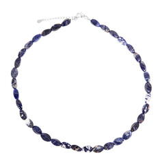 Collier en argent et Sodalite