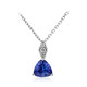 Collier en or et Tanzanite AAA