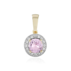 Pendentif en argent et Kunzite