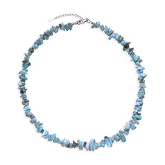 Collier en argent et Larimar