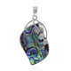 Pendentif en argent et Coquillage d'Abalone (Art of Nature)