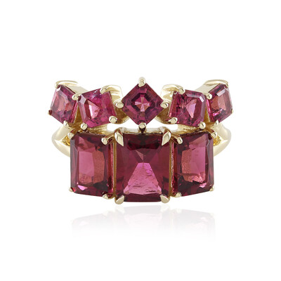 Bague en or et Tourmaline rose du Nigéria (Adela Gold)