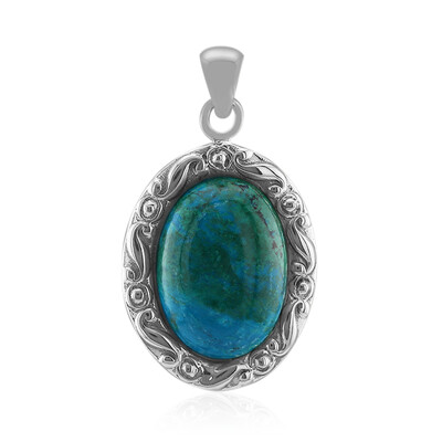 Pendentif en argent et Chrysocolle (Art of Nature)