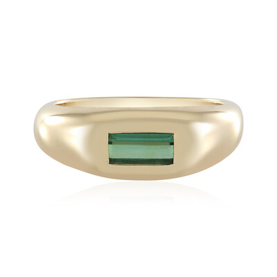 Bague en or et Tourmaline verte de Benedito (Adela Gold)