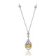 Collier en or et Diamant SI2 jaune (CIRARI)