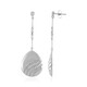 Boucles d'oreilles en argent et Zircon (SAELOCANA)