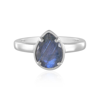 Bague en argent et Labradorite