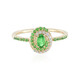 Bague en or et Grenat Tsavorite