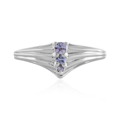 Bague en argent et Tanzanite (SAELOCANA)