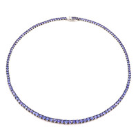 Collier en argent et Tanzanite (Gems en Vogue)