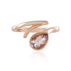 Bague en or et Morganite AAA de Madagascar (KM by Juwelo)