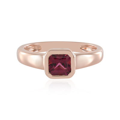 Bague en argent et Grenat Rhodolite