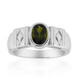 Bague en argent et Tourmaline verte du Brésil (Pallanova)