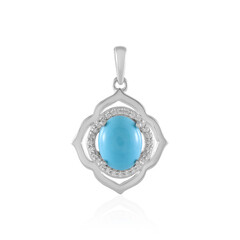 Pendentif en argent et Turquoise Sleeping Beauty