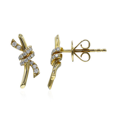 Boucles d'oreilles en or et Diamant I1 (H) (CIRARI)