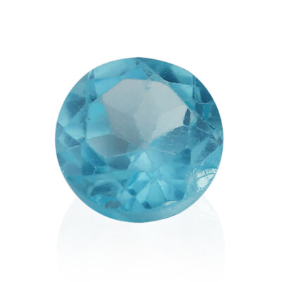 Gemme et Apatite bleue 0,39 ct