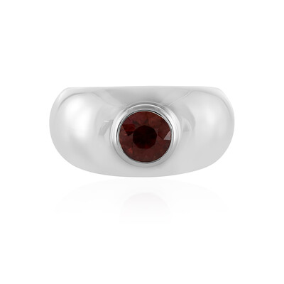 Bague pour homme en argent et Zircon rose