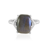 Bague en argent et Labradorite