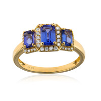 Bague en or et Tanzanite AAA (CIRARI)