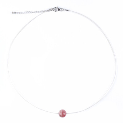 Collier et Rhodochrosite