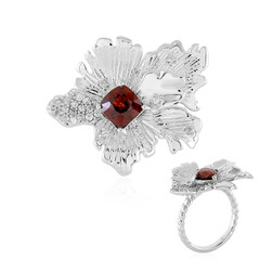 Bague en argent et Zircon rose (SAELOCANA)