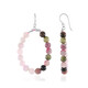 Boucles d'oreilles en argent et Kunzite (Riya)