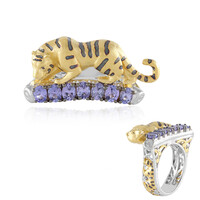 Bague en argent et Tanzanite (Gems en Vogue)