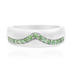 Bague en argent et Grenat Tsavorite