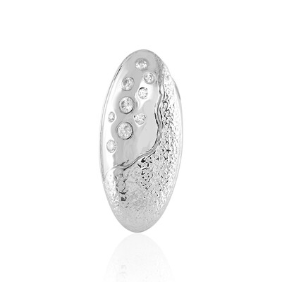 Pendentif en argent et Zircon (MONOSONO COLLECTION)