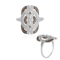 Bague en argent et Zircon