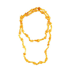 Collier et Ambre jaune