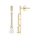 Boucles d'oreilles en or et Opale Welo (de Melo)