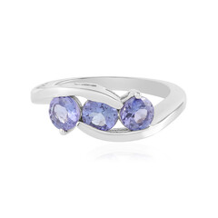 Bague en argent et Tanzanite