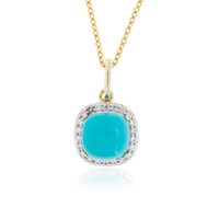 Collier en argent et Turquoise Sleeping Beauty