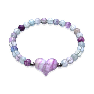 Bracelet et Fluorite multicolore