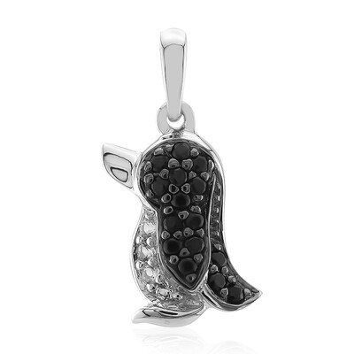 Pendentif en argent et Onyx noir