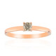 Bague en or et Diamant rose de France SI1 d'Argyle  (Annette)