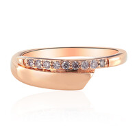 Bague en or et Diamant rose I3 d'Argyle (Mark Tremonti)