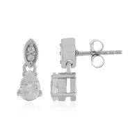 Boucles d'oreilles en argent et Zircon