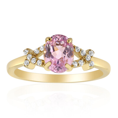 Bague en argent et Kunzite