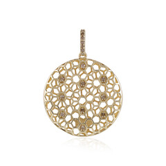 Pendentif en or et Diamant champagne I2 (Ornaments by de Melo)